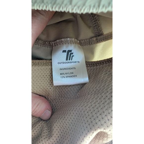 Trr Outdoor Sports Mens Nylon Hiking Pants Sz XL Camping Outdoors Zip Pockets - Picture 8 of 8